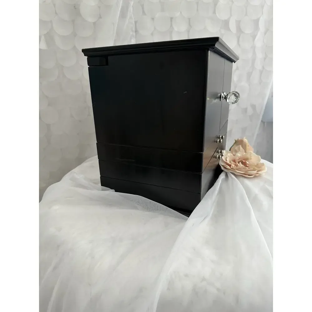 Lori Greiner Black Clever & Unique Creations Deluxe Jewelry Organizer Case