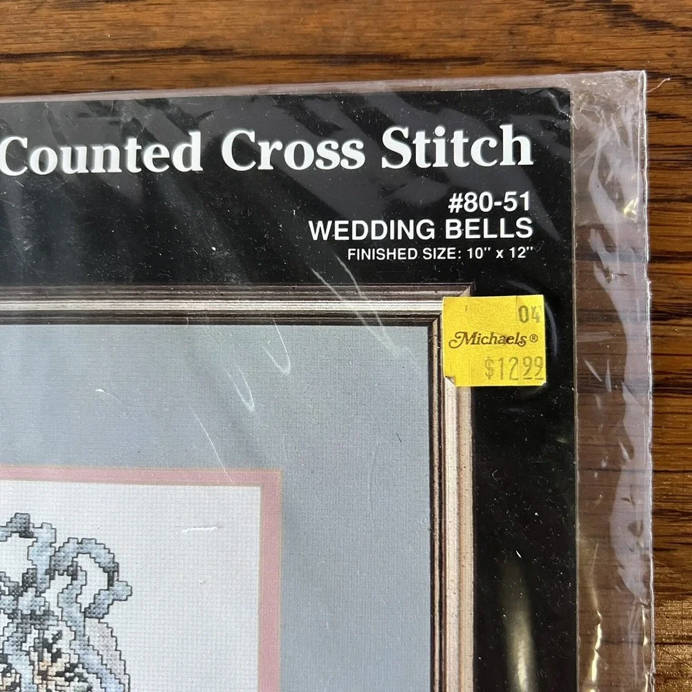 Janlynn WEDDING BELLS #80-51 Counted Cross Stitch Kit 10
