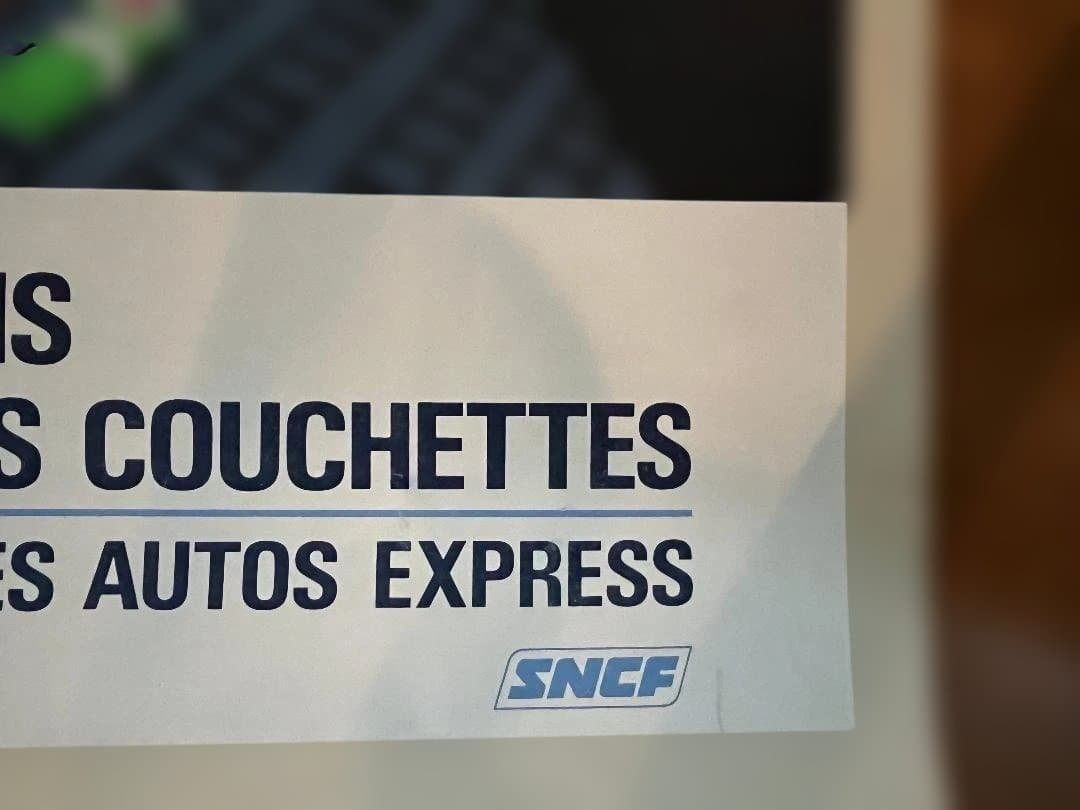 SAVIGNAC SNCF TRAINS 1972